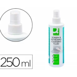 Spray limpiador de pantallas y teclados Q-connect