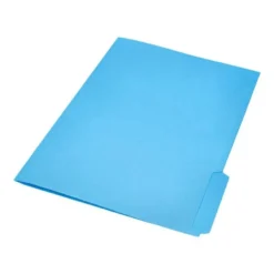 SUBCARPETA CARTULINA LIDERPAPEL DIN A4 PESTAÑA INFERIOR 240G/M2 AZUL