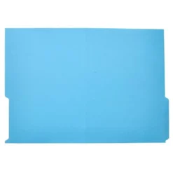 SUBCARPETA CARTULINA LIDERPAPEL DIN A4 PESTAÑA INFERIOR 240G/M2 AZUL