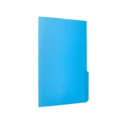 SUBCARPETA CARTULINA LIDERPAPEL DIN A4 PESTAÑA INFERIOR 240G/M2 AZUL