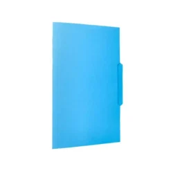 SUBCARPETA CARTULINA LIDERPAPEL FOLIO PESTAÑA CENTRAL 240G/M2 AZUL