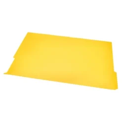 SUBCARPETA CARTULINA LIDERPAPEL FOLIO PESTAÑA INFERIOR 240G/M2 COLOR AMARILLO