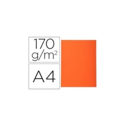 Subcarpeta Cartulina Reciclada DIN A4 Exacompta Naranja 170 gr
