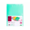 Subcarpeta de cartulina Liderpapel Tamaño folio Verde pastel 180g/m2