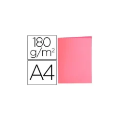 Subcarpeta de cartulina Liderpapel Din A4 Rosa pastel 180g/m2