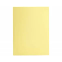 Subcarpeta de cartulina Liderpapel Din A4 Amarillo pastel 180g/m2