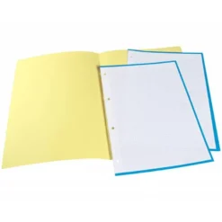Subcarpeta de cartulina Liderpapel Din A4 Amarillo pastel 180g/m2