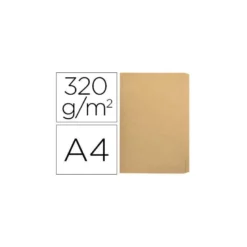 Subcarpeta Gio Folio de 320 gr Kraft Bicolor con solapa