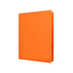 Subcarpeta cartulina Din A4 Liderpapel color naranja intenso 185 g