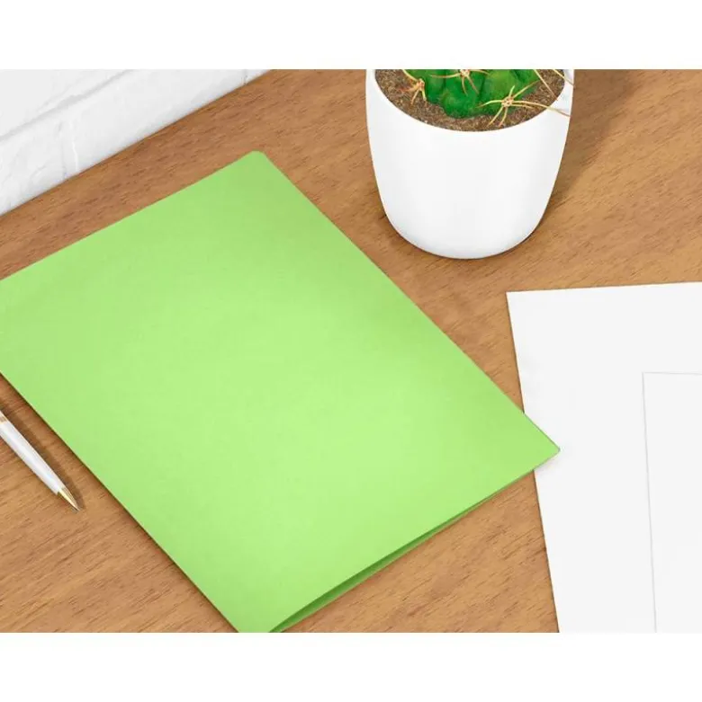 Subcarpeta cartulina Din A4 Liderpapel color verde
