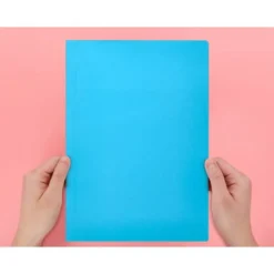 Subcarpeta cartulina Din A4 Liderpapel color celeste