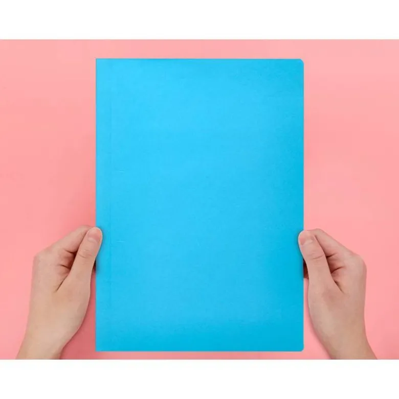 Subcarpeta cartulina Din A4 Liderpapel color celeste