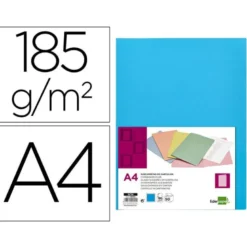Subcarpeta cartulina Din A4 Liderpapel color celeste