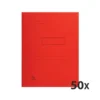 Subcarpeta cartulina Exacompta A4 roja 280g/m2 reciclada 2 solapas interiores