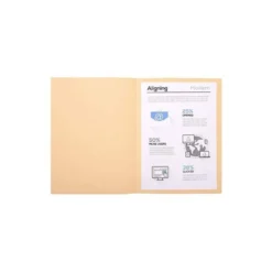 SUBCARPETA CARTULINA EXACOMPTA DIN A4 CREMA 220 GR