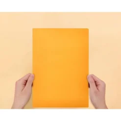 Subcarpeta cartulina folio Liderpapel color naranja