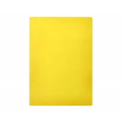 Subcarpeta cartulina folio Liderpapel color amarillo