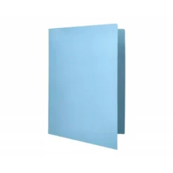 Subcarpeta cartulina folio Liderpapel color celeste