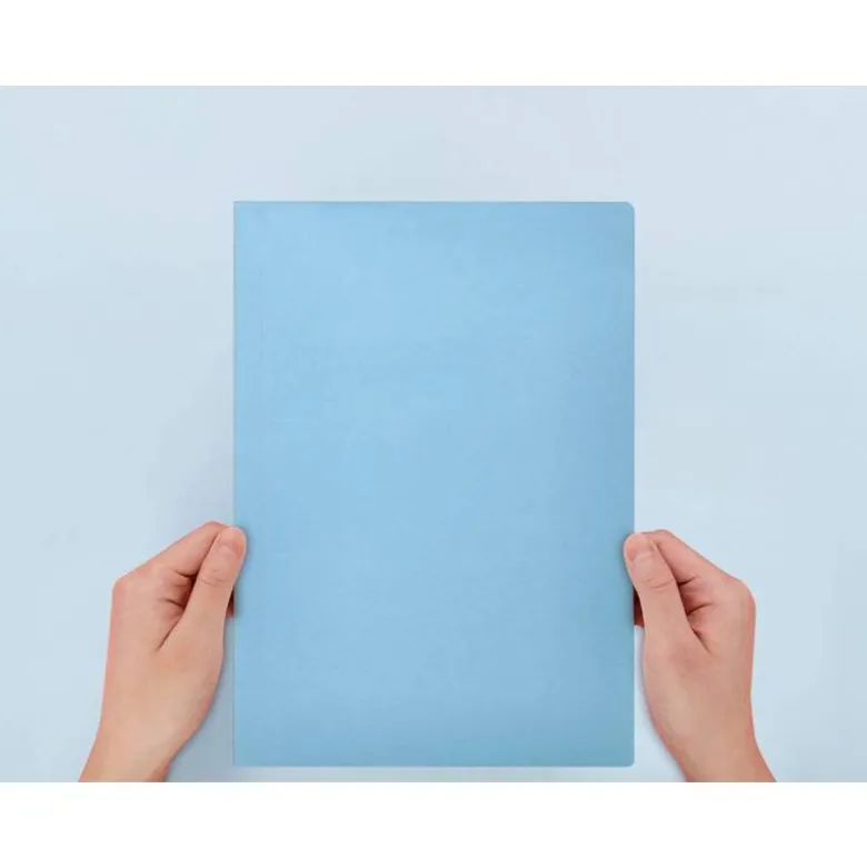 Subcarpeta cartulina folio Liderpapel color celeste