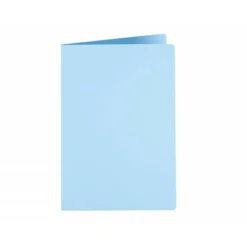 Subcarpeta cartulina folio Liderpapel color celeste