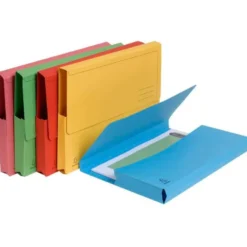 Subcarpeta Cartulina Reciclada DIN A4 Exacompta con bolsa Colores Surtidos 290 gr 10 unidades