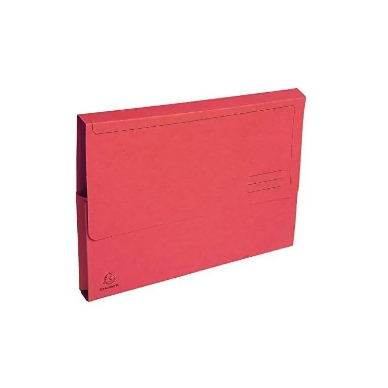 Subcarpeta Cartulina Reciclada DIN A4 Exacompta con bolsa Colores Surtidos 290 gr 10 unidades