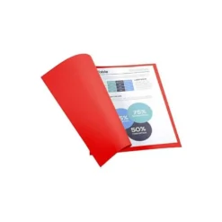 Subcarpeta Cartulina Reciclada DIN A4 Exacompta Rojo 170 gr