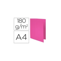 Subcarpeta Cartulina Reciclada DIN A4 Exacompta Fucsia 170 gr