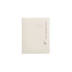 SUBCARPETA CARTULINA TARIFOLD 100% ECOLOGICA 226 G/M2 DIN A4 CON FASTENER COLOR CREMA PACK DE 10 UNIDADES