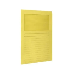 Subcarpeta de cartulina Q-Connect Din A4 color amarillo