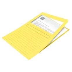 Subcarpeta de cartulina Q-Connect Din A4 color amarillo