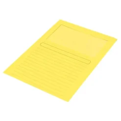 Subcarpeta de cartulina Q-Connect Din A4 color amarillo