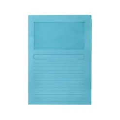 Subcarpeta de cartulina Q-Connect Din A4 color azul
