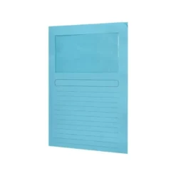 Subcarpeta de cartulina Q-Connect Din A4 color azul