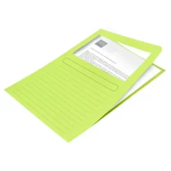 Subcarpeta de cartulina Q-connect Din A4 color verde