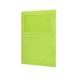 Subcarpeta de cartulina Q-connect Din A4 color verde