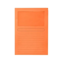 Subcarpeta de cartulina Q-Connect Din A4 color naranja