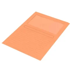Subcarpeta de cartulina Q-Connect Din A4 color naranja