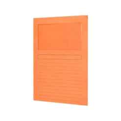 Subcarpeta de cartulina Q-Connect Din A4 color naranja