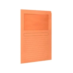 Subcarpeta de cartulina Q-Connect Din A4 color naranja
