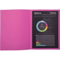 Subcarpeta Exacompta din A4 80 g/m2 color rosa fucsia