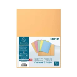 Subcarpeta Exacompta nature future din A4 crema 160 g/m2 con solapa interior