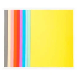 Subcarpetas de cartulina Gio folio azul celeste pastel 180 g/m2