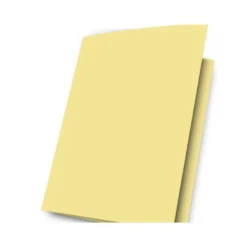 Subcarpetas de cartulina Gio folio amarillo pastel 180 g/m2