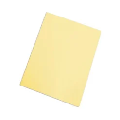 Subcarpetas de cartulina Gio folio amarillo pastel 180 g/m2