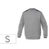 SUDADERA DELTAPLUS SWEAT OLINO CON REFUERZO EN ESPALDA Y CODOS GRIS TALLA S