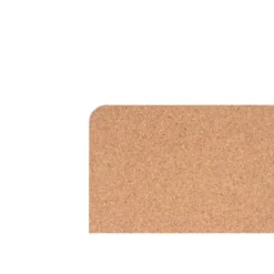 TABLERO CORCHO SIN MARCO BI-OFFICE ECO DOBLE CARA CON GOMA EVA NEGRA 600X400 MM