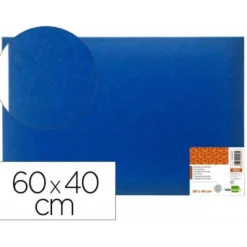 TABLERO DE FIELTRO LIDERPAPEL MURAL COLOR AZUL 40X60 CM