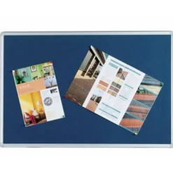 Tablero de anuncios mural de fieltro Q-Connect