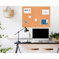 Tablero de corcho mural Q-Connect 40x30cm